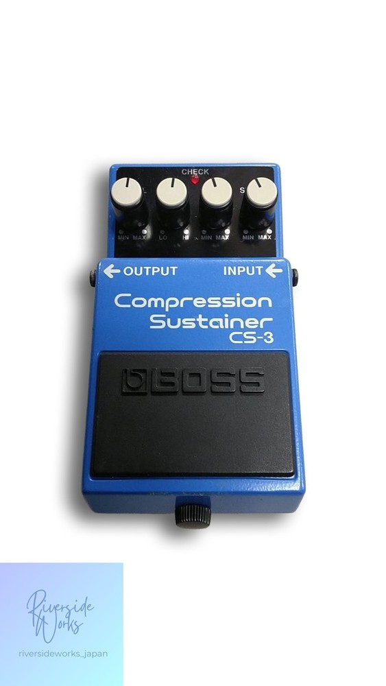 BOSS CS-3 Compression Sustainer Guitar Effects Pedal JP