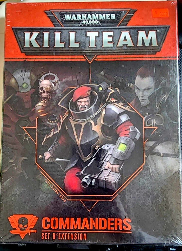 Warhammer 40K Kill Team Commanders Set D'Extension FRENCH LANGUAGE New & Sealed