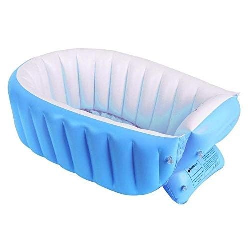 Inflatable Baby Bathtub, Kid Infant Toddler Infant Newborn Inflatable Foldabl...