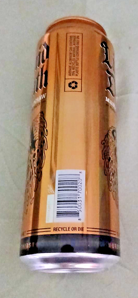(1) Full Can: LIQUID DEATH ~ MANGO CHAINSAW