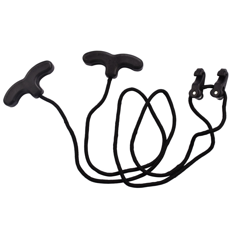 Archery Crossbow Rope Double Handle Cocking Device Cocker Aid String Tool
