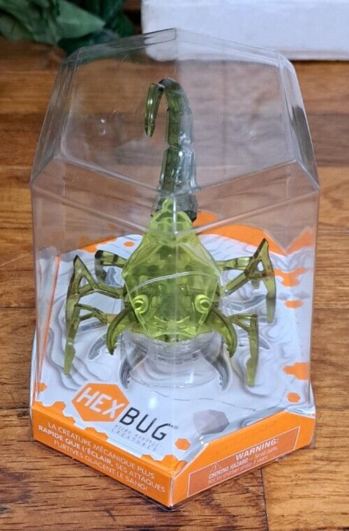 Hexbug Scorpion Green Mechanicals Robot Insect Micro Robot Creature