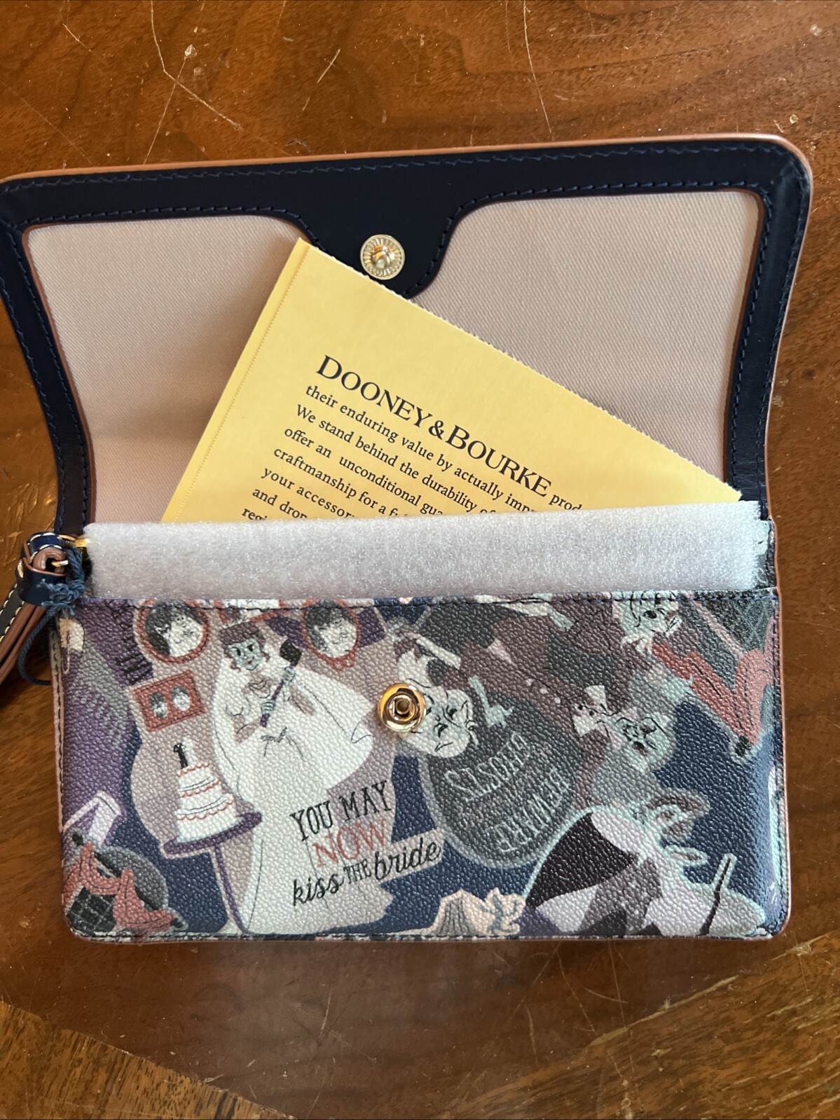 Disney Dooney & Bourke Haunted Mansion Wristlet New with Tags