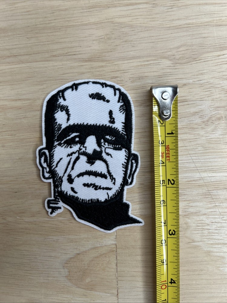 Frankenstein Embroidered Iron On Patch