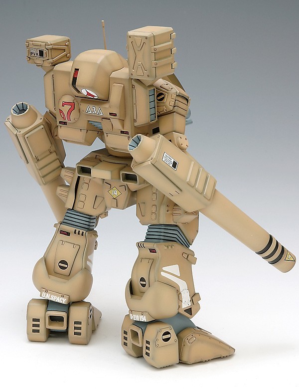 WAVE The Super Dimension Fortress Macross MBR4-MkVI Tomahawk 1/72 plasticModel