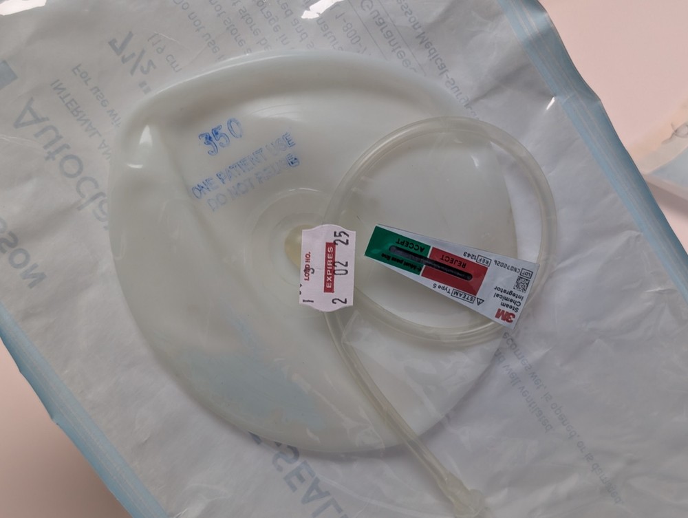 2 pcs. MENTOR 350CC & 375CC Silicon Sizer (USED).