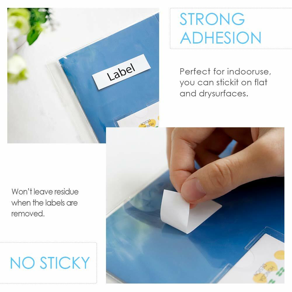 10PK Dymo LetraTag Refills White Plastic 91331 for LetraTag Label Maker LT-100H