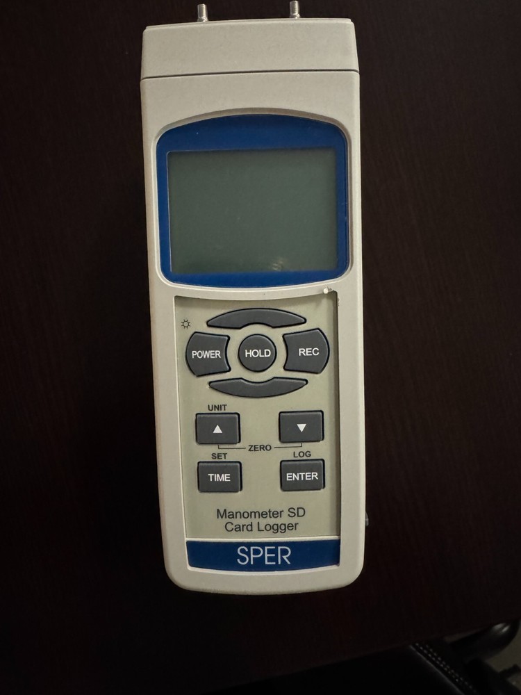 SPER Manometer SD Card Logger