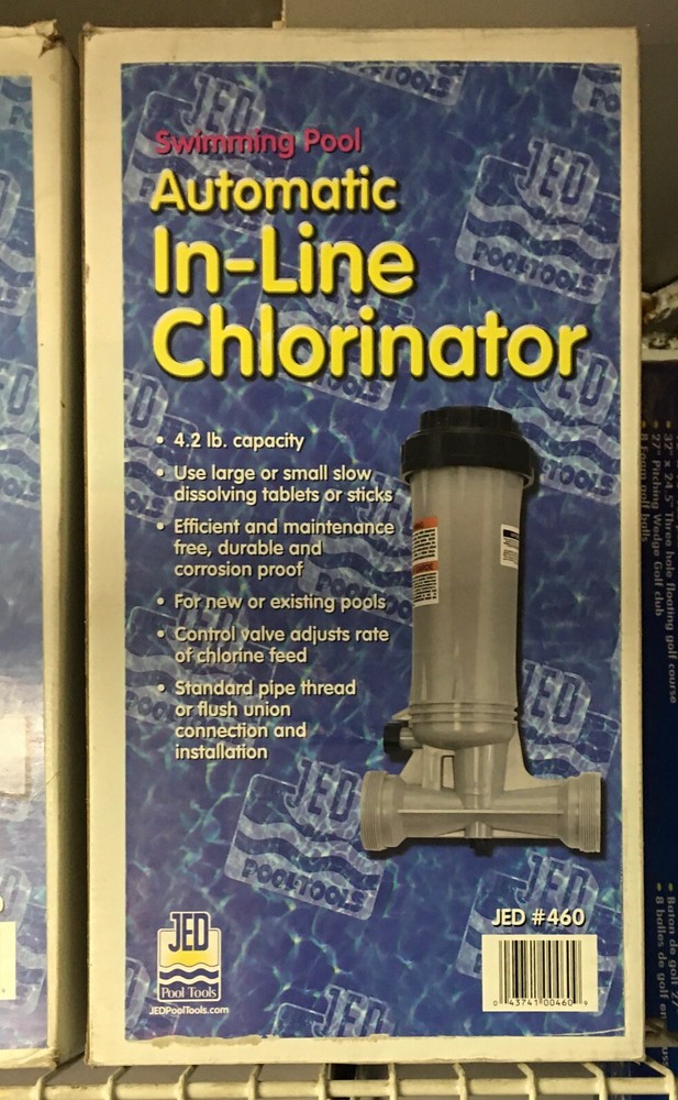 JED Swimming Pools Automatic In-line Chlorinator #460