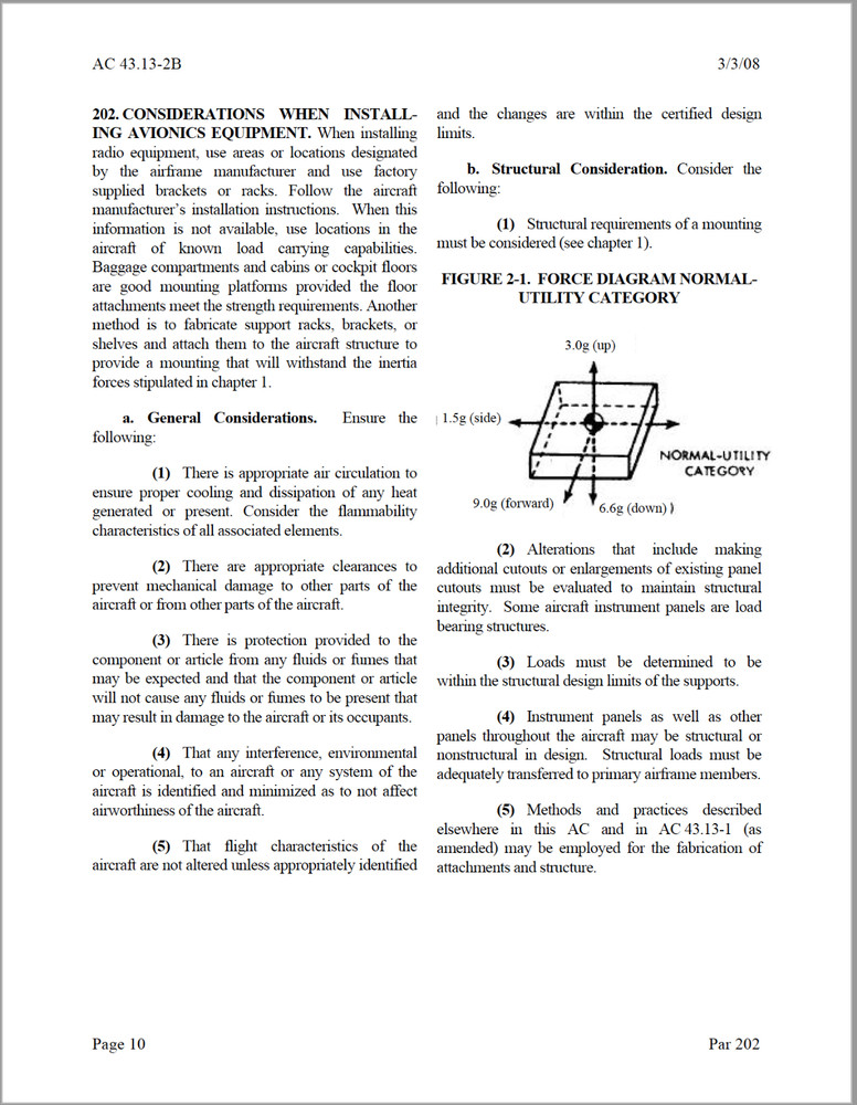 137 page AC 43.13-2B - Methods Techniques Practices - Aircraft Alterations on CD