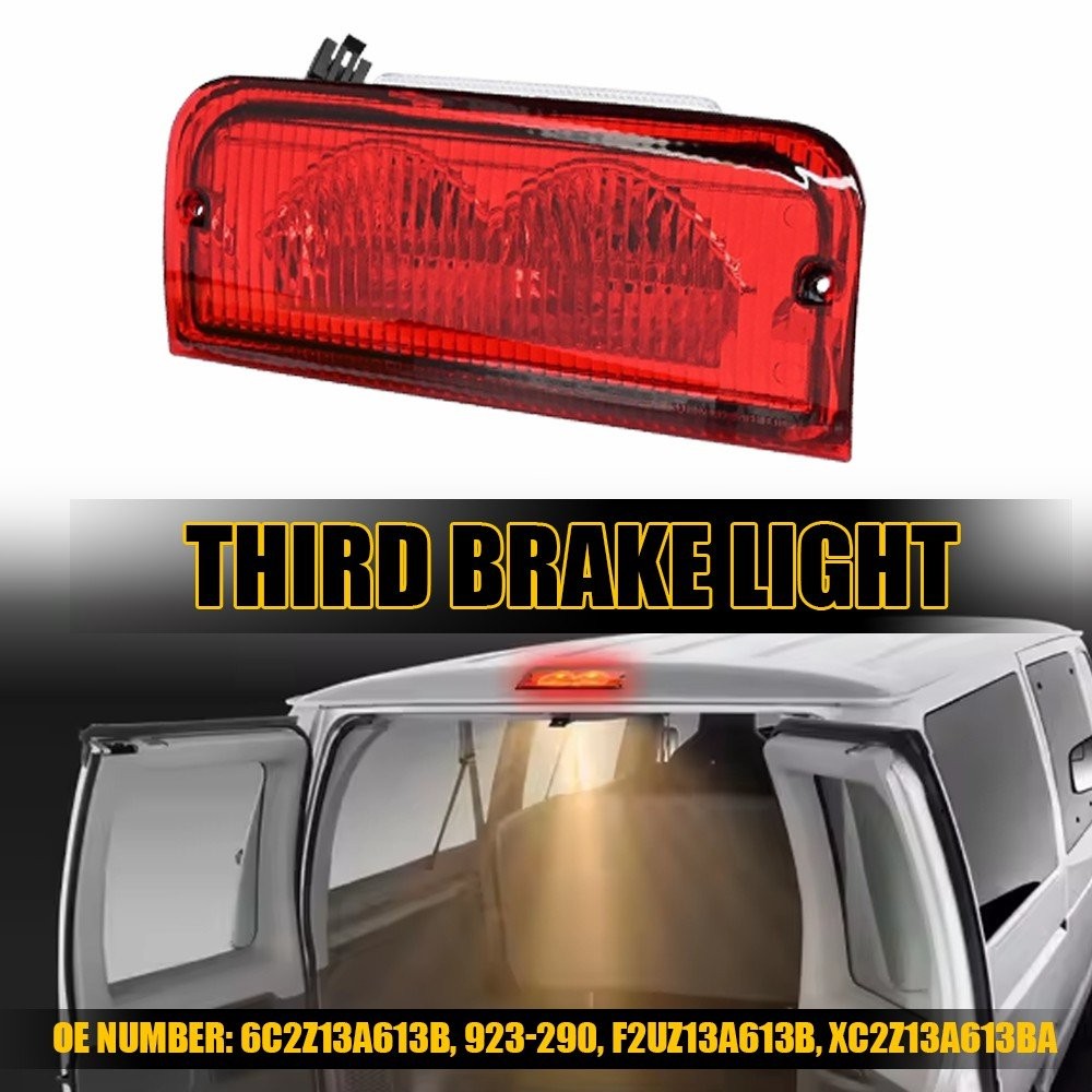 Roof Center Mount Third Stop Brake Light Fits Ford E-150 E-250 E-350 E-450 EAA