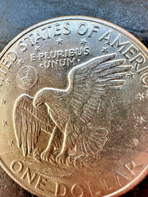 1971 Eisenhower One Dollar Coin - No Mint Mark
