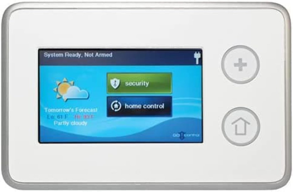 Wireless Touch Screen Keypad for 2GIG System Color Interface Z Wave Compatibi...