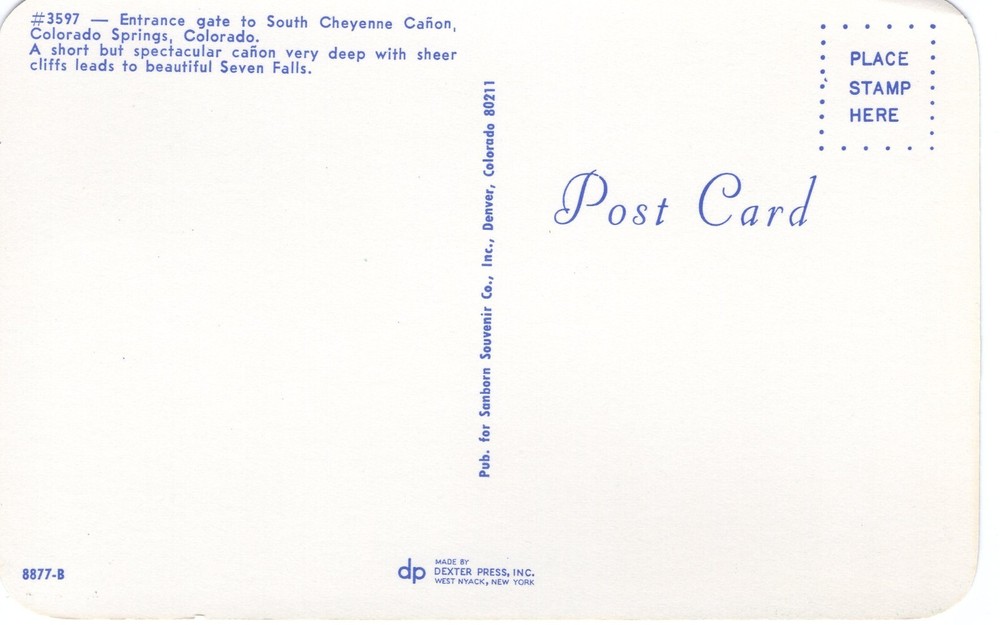 BIG THOMPSON CANYON, CO - PC3961