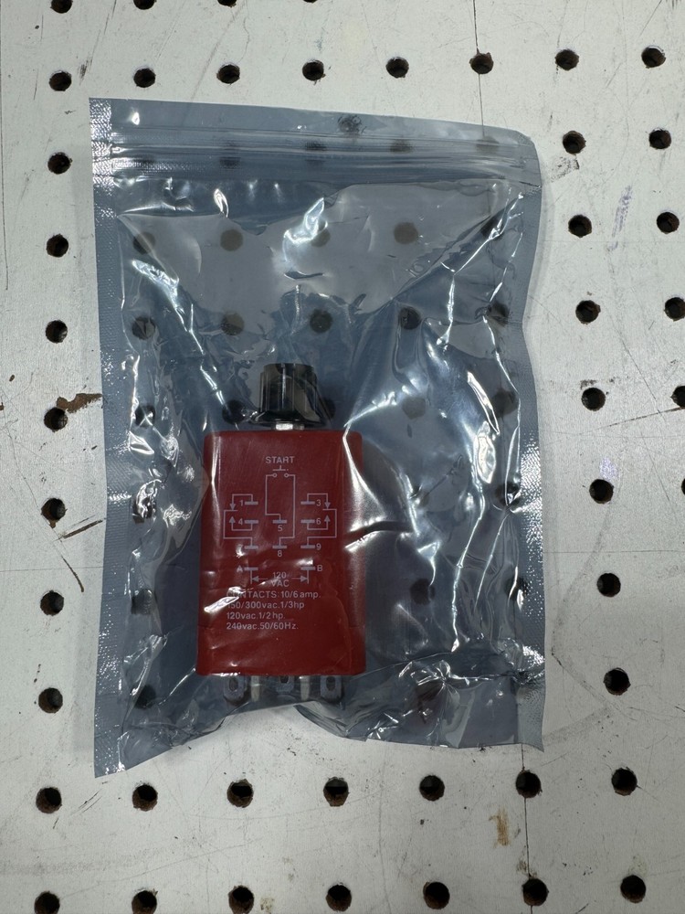 NCC Solid State Timer Model – K3K-60-661 Range: 0.6-60sec 120 VAC input voltage