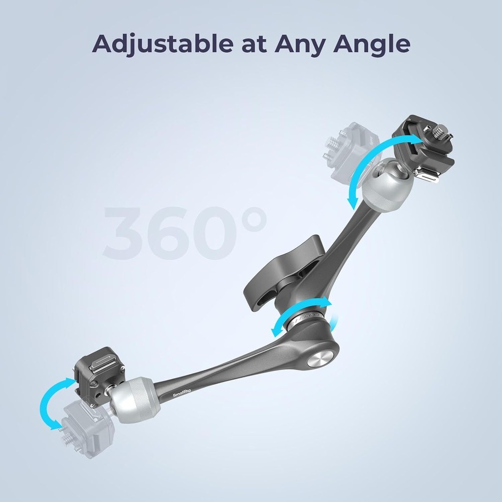 SmallRig 11" Rosette Magic Arm for Monitors, Lights, Max Load Cpacity 3kg - 4489