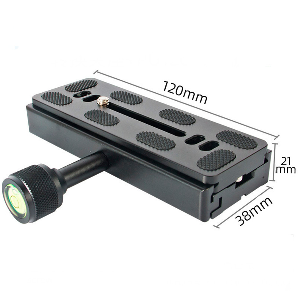 120mm Extended Tripod Conversion clamp with Quick Release Plate for DSLR Camera