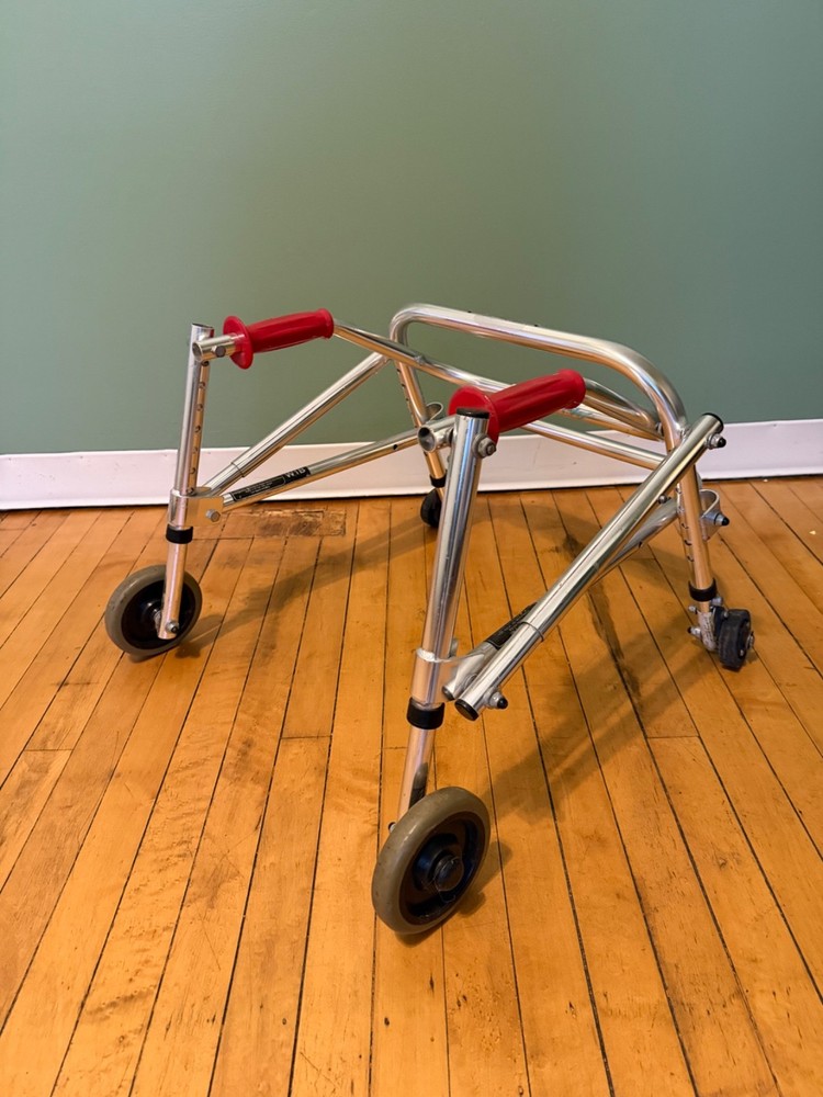 Kaye Posture Control Walker W1B - Small Child Posterior 2-Wheel Silver
