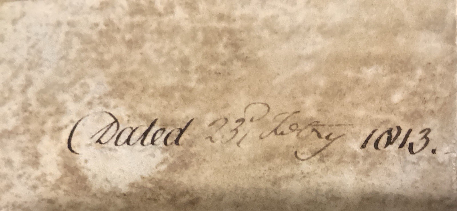 Indenture Deed Manuscript 1813 Vellum Legal Document Multiple Wax Seals Large