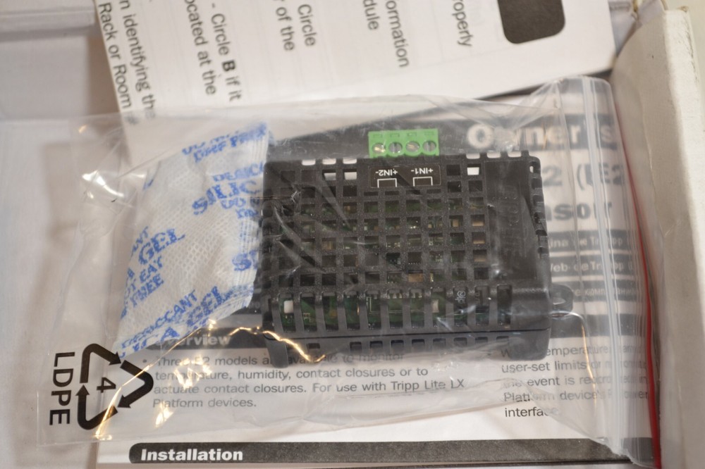 Tripp Lite EnviroSense2 Environmental Sensor E2MTHDI