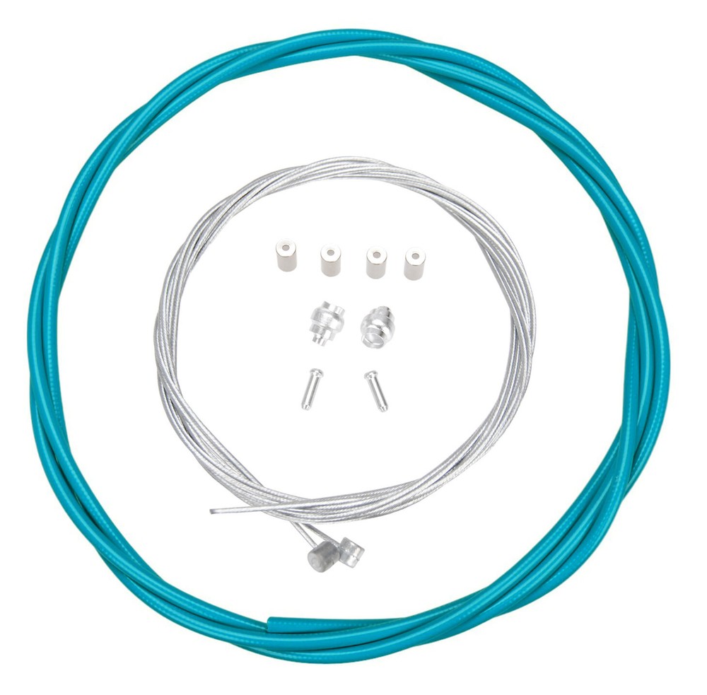 Basic Bicycle Brake Cable Kit for BMX/MTB - TURQUOISE
