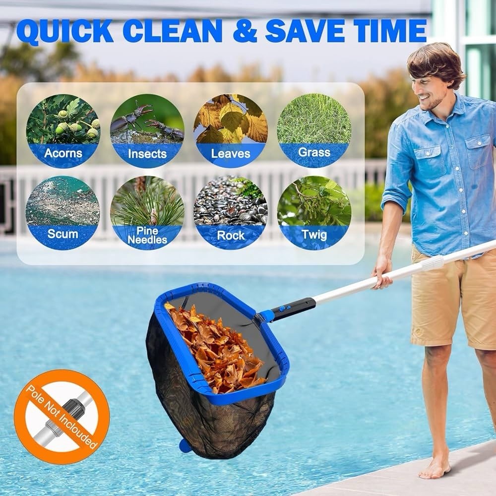 ProTuff PT-TC-17-SILT 17.5 inch Leaf Rake/Net