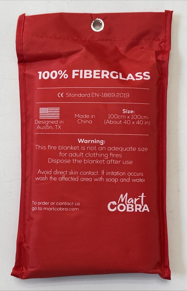 Mart Cobra, Fire Blanket