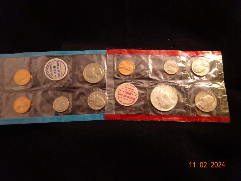 1968 US Mint Uncirculated Coin Set in OGP