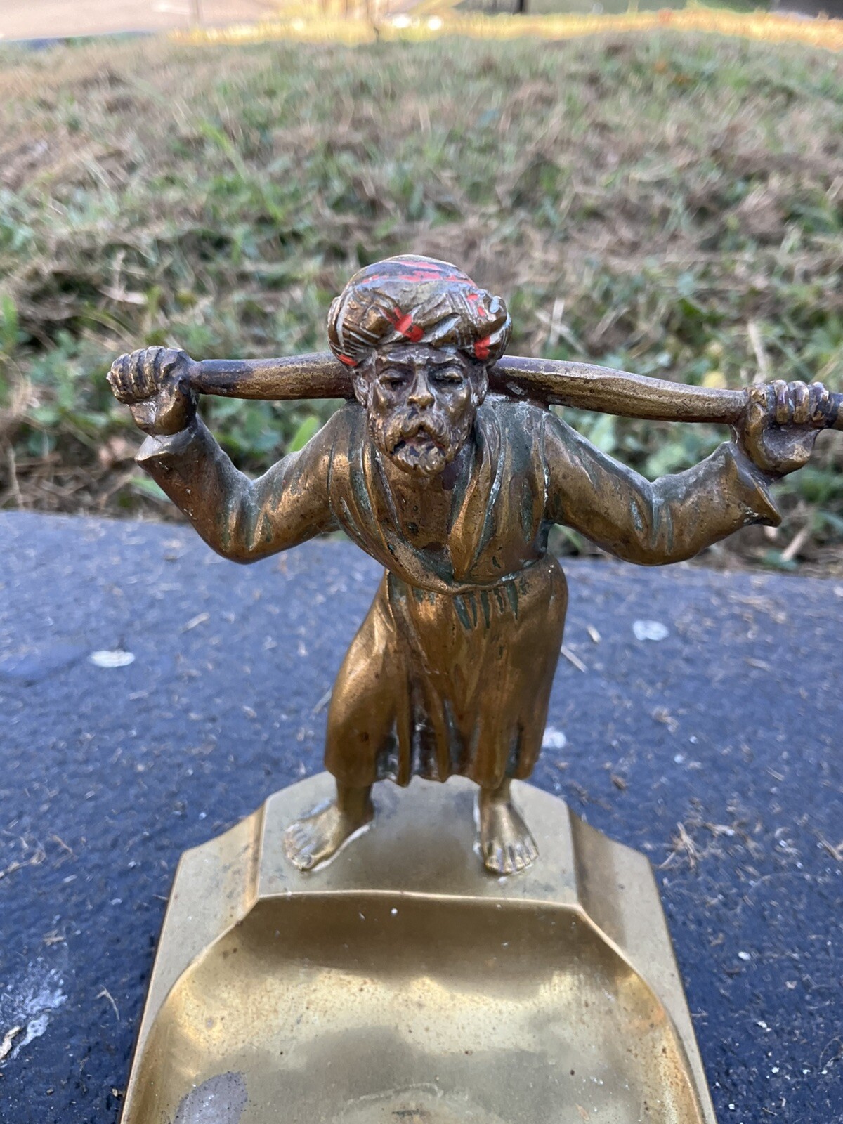 Wonderful Antique Bronze Vienna Man