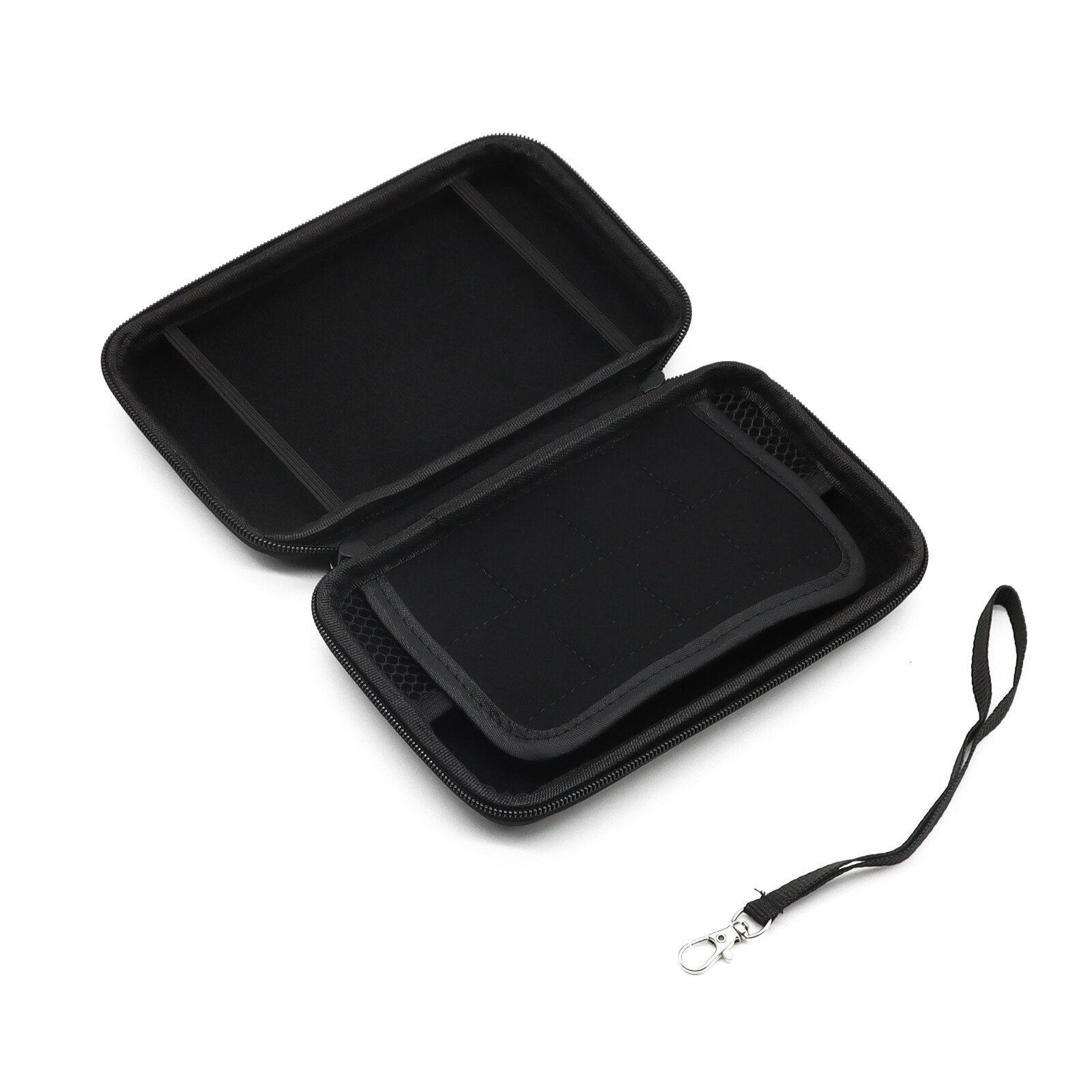 Black EVA Protective Travel Carrying Case Pouch For Nintendo DS Lite NDSL 3DS