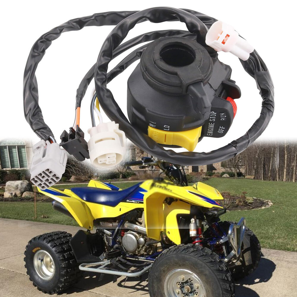 For Suzuki Z400 LTZ400 Left Handlebar Start Stop Switch 37400-07G90 37400-07G11