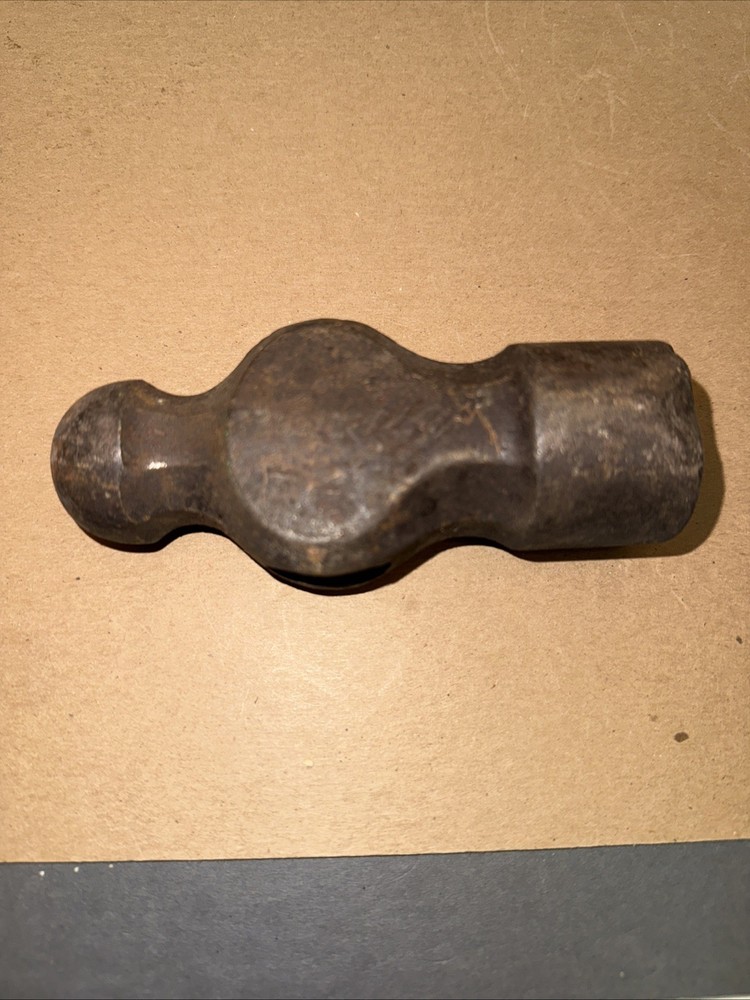Vintage Ball Peen Hammer Head