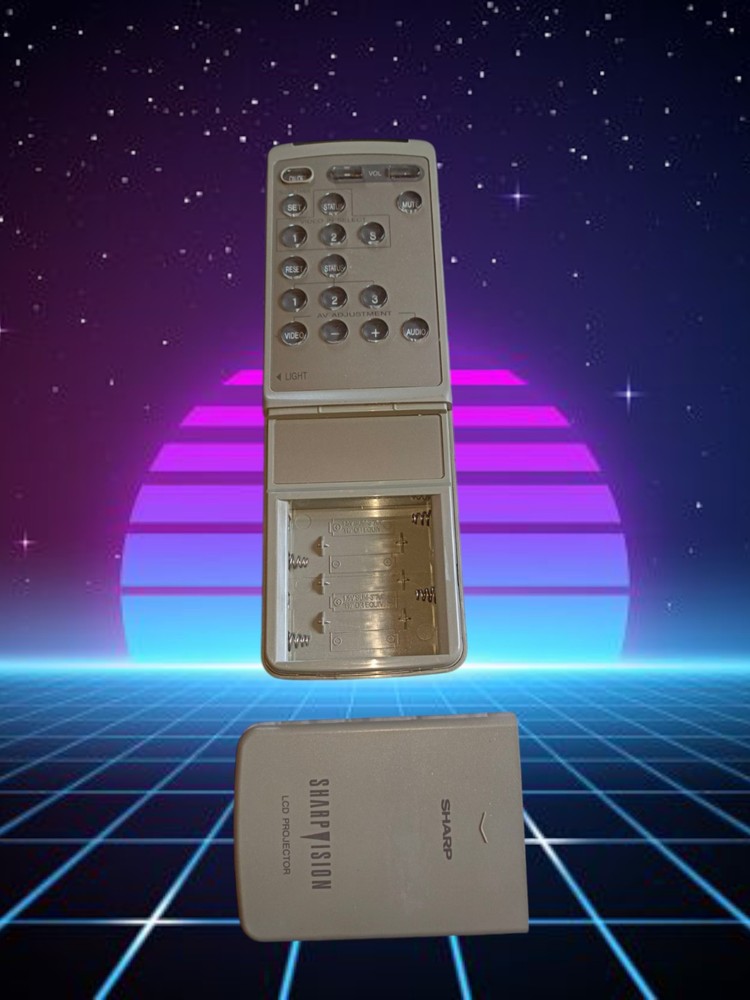 Sharp Vision Projector Remote Control **Works**