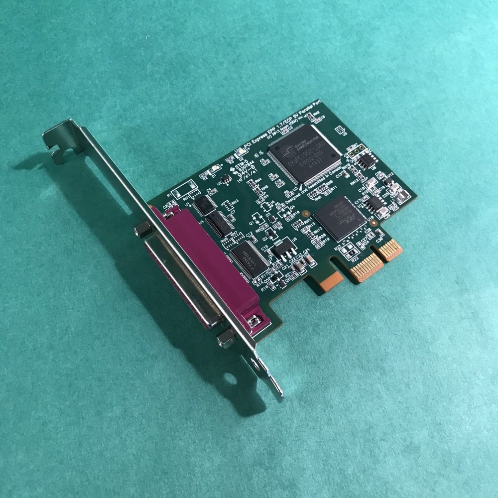 Axxon LF652KB Parallel Port PCI Express EPP Controller Card