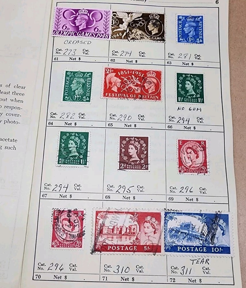 canada stamp lot