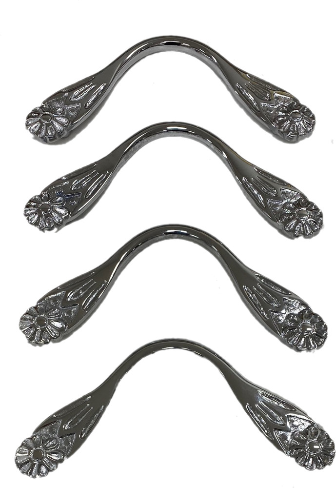 QUALITY Pool Snooker Billiard Table Pocket Brackets Solid Chrome Flower Design