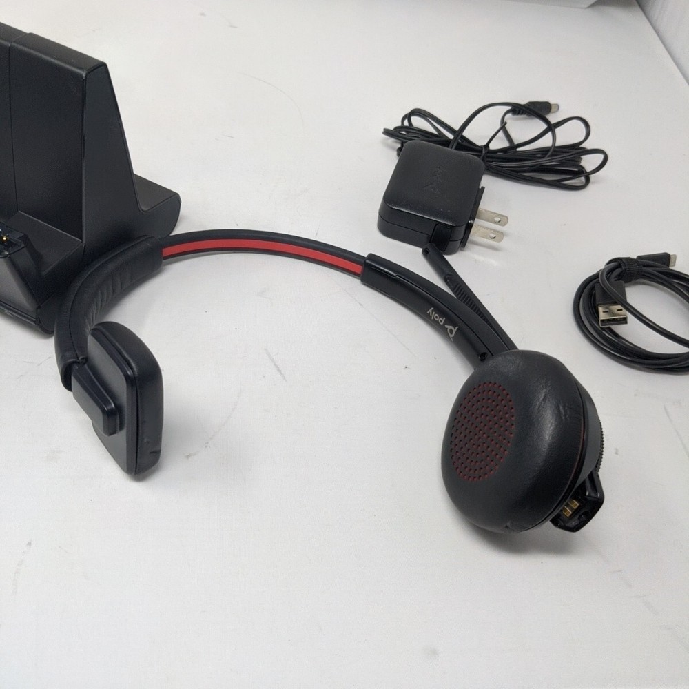 Plantronics Poly W8200B Wireless Bluetooth Charger base & W8220T Headset Tested