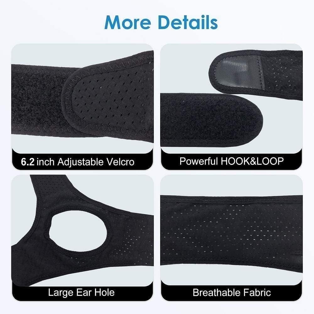 Comfortable Adjustable Chin Strap for Snoring Relief - Sleep Soundly Tonight