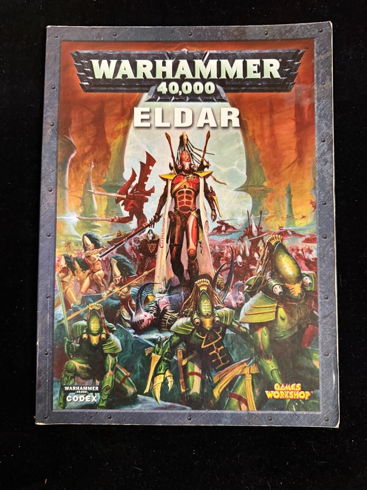 Games Workshop Warhammer 40k Eldar Codex Lot B Rulebook 4th Edition