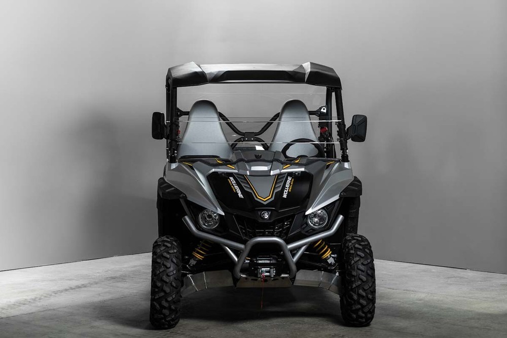TERRARIDER YAMAHA WOLVERINE HALF UTV WINDSHIELD - STD. 3/16"