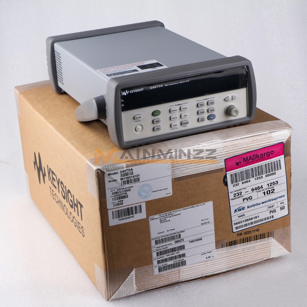 ONE NEW keysight 34970A data acquisition switch 34970A