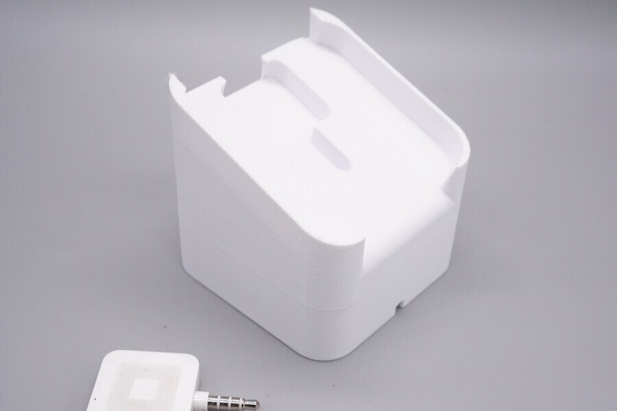 Angled Desk Stand Base Kiosk Mount for Square Reader Chip Tap