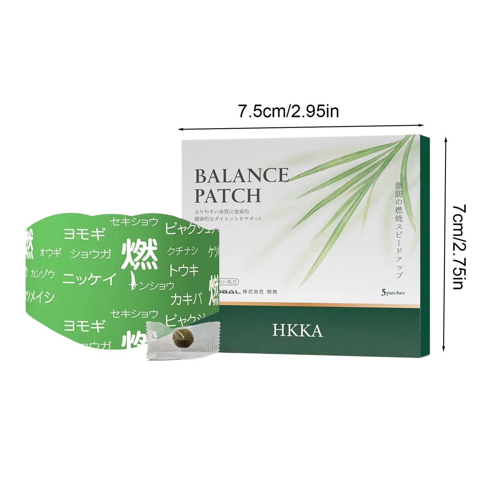 Japanese Herbal Patch Balance Patch Belly Patch 5 Pactches