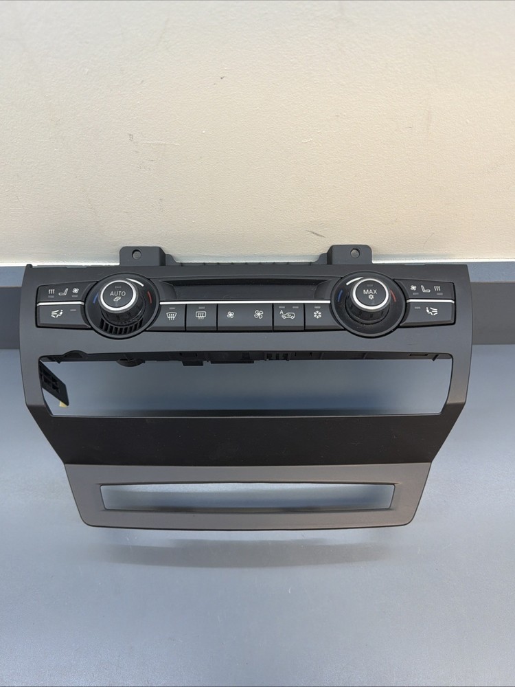 BMW 07-14 E70 E71 FRONT AC HEAT CLIMATE CONTROL TEMPERATURE UNIT PANEL 9262782