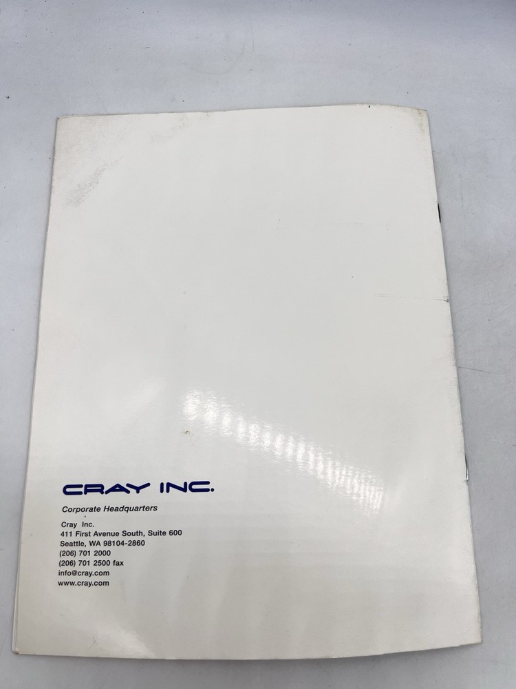 Cray Supercomputers 2000 Annual Report - Expanding Science Engineering Vintage