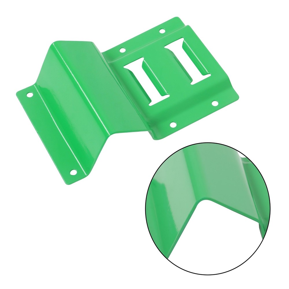 Universal E Track System 2 Straps 4 Wheel Chocks Hardware Cargo Control Green