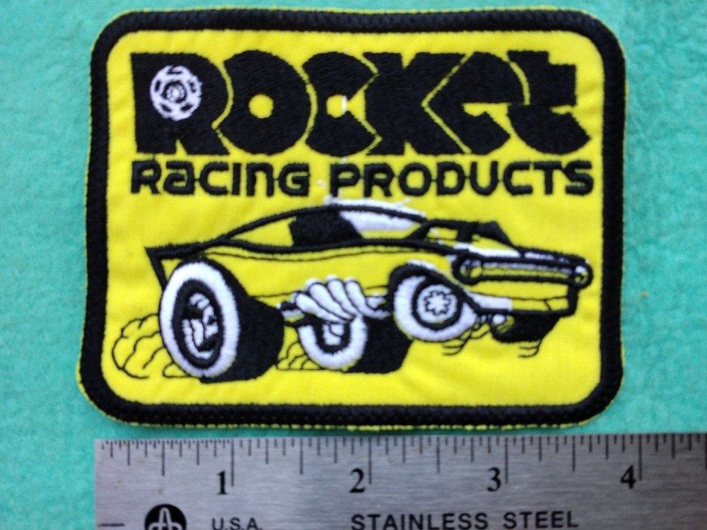 Rocket Racing Products Hat Uniform Racing   Patch