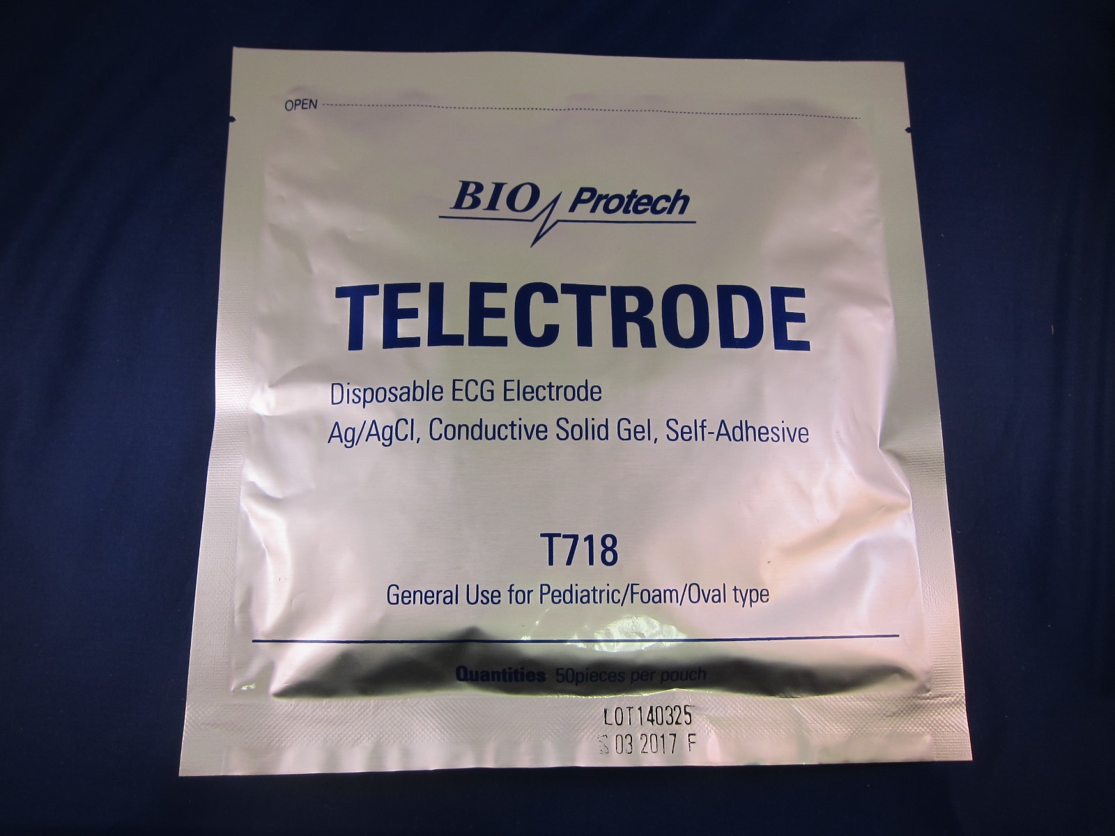 50 pcs T718 pediatric ecg ekg electrodes foam 28*35 best price on eBay