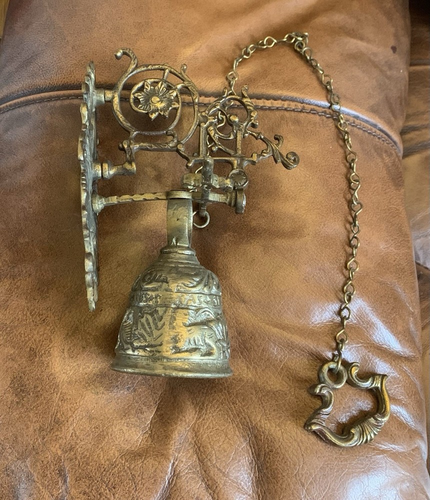 Antique Brass wall mounted  Door Bell
