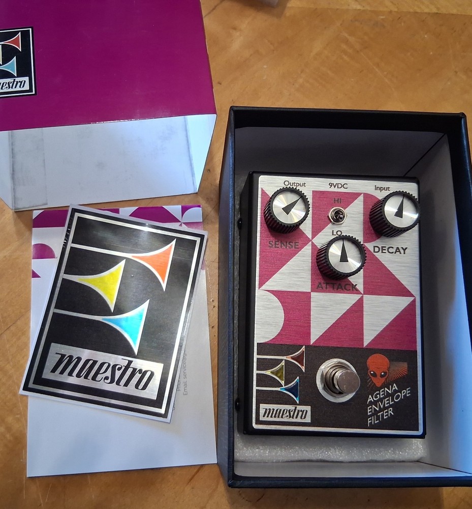 Maestro Agena Envelope Filter Effects Pedal